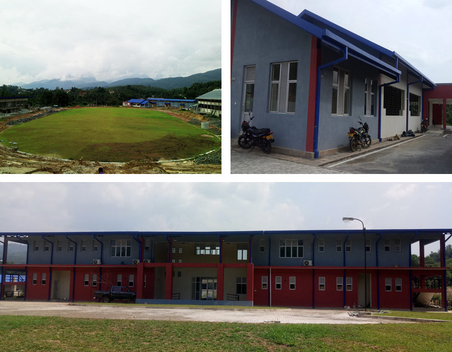 Construction of Provincial Level Sports Complex at Ratnapura